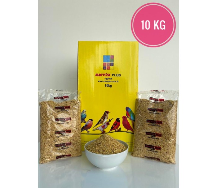 Aktiv Plus Egfood Yumurtalı Mama 10 kg